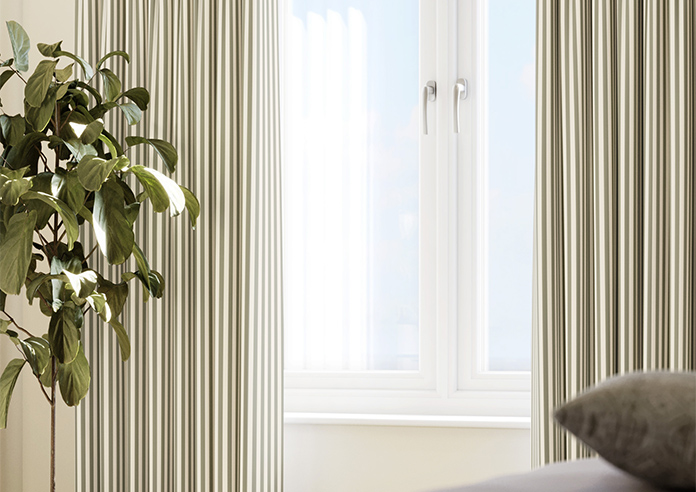 The British Stripe Co. Catherine, Chilterns No.1 - Made to Measure Curtains - Image 5